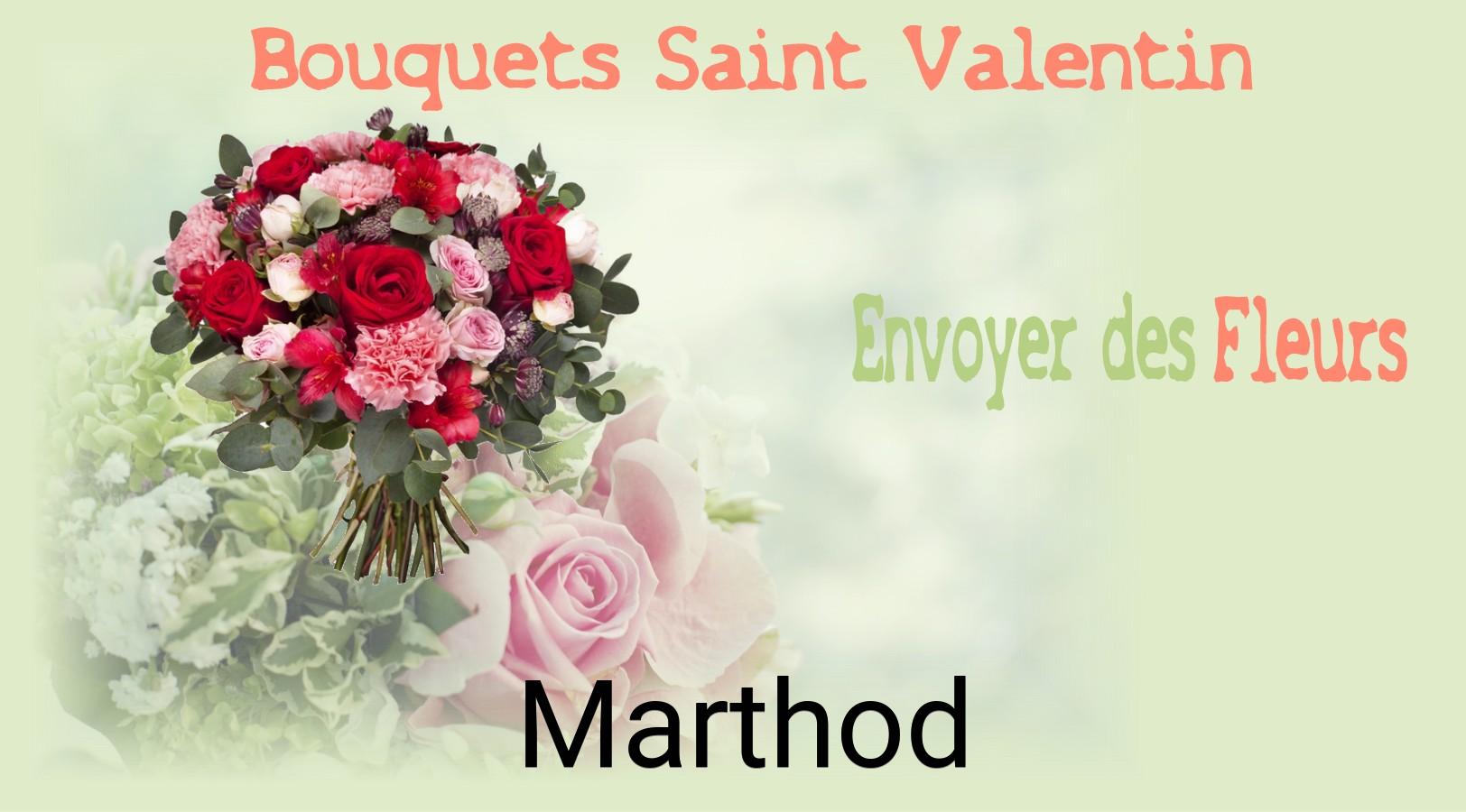 Roses de Saint-Valentin livrées à Marthod